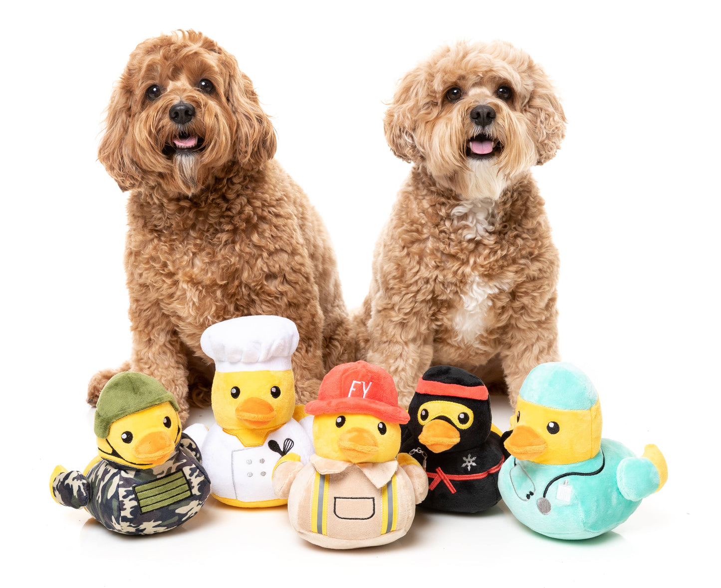 FuzzYard Commanduck Plush Dog Toy