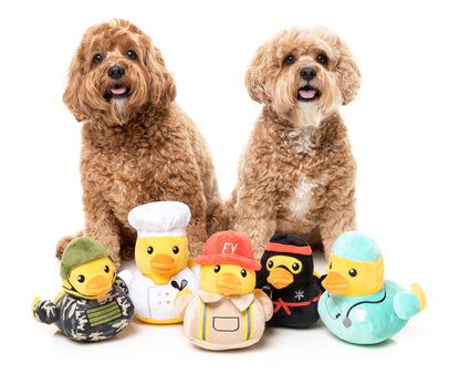 FuzzYard Commanduck Plush Dog Toy