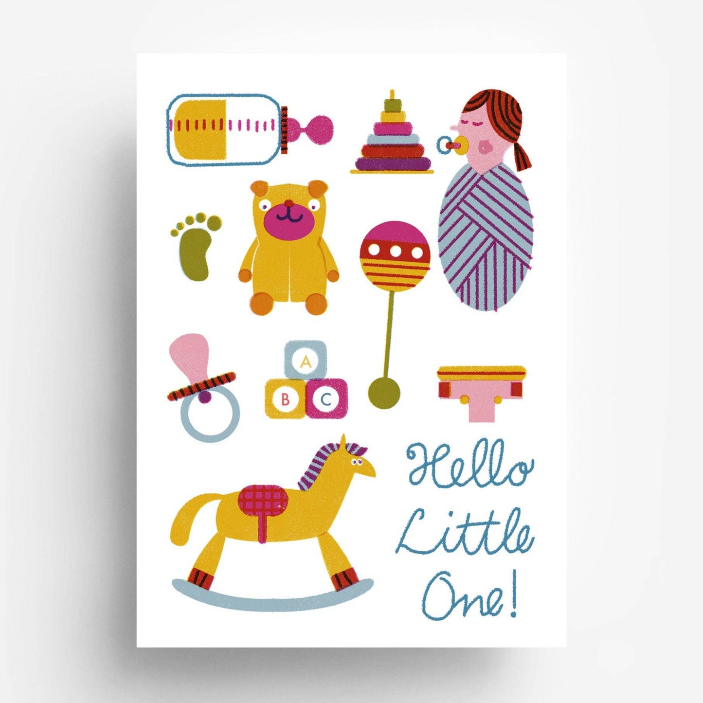 Baby Baby Postcard -Barbara Dziadosz