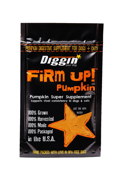 Diggin' Your Dog Firm Up Pumpkin  Digestive Aid