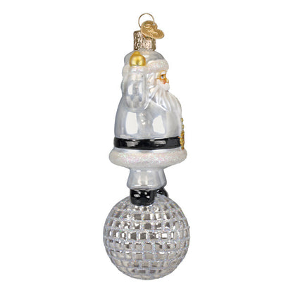 Disco Fever Santa Ornament