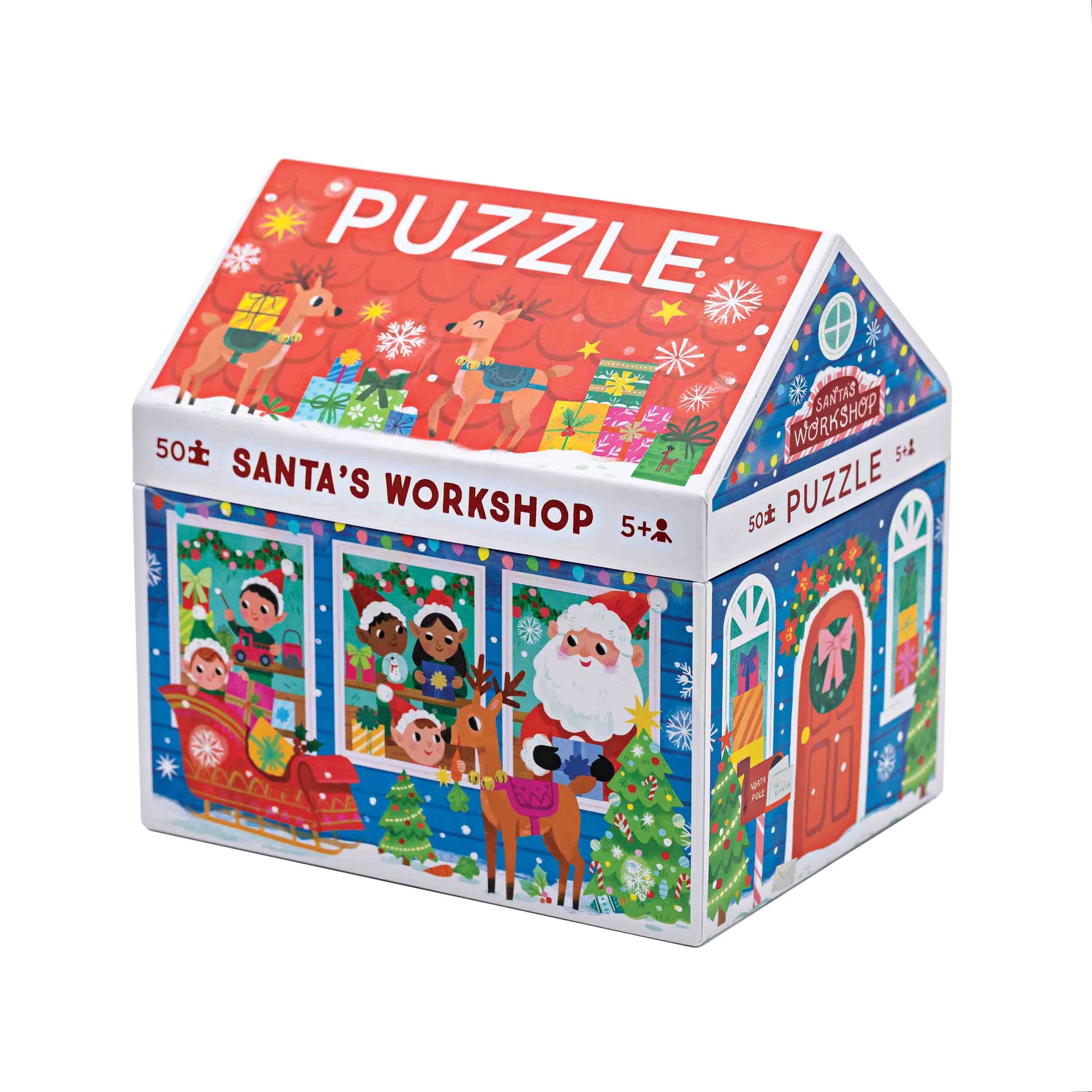 Crocodile Creek 50 pcs Santas Workshop