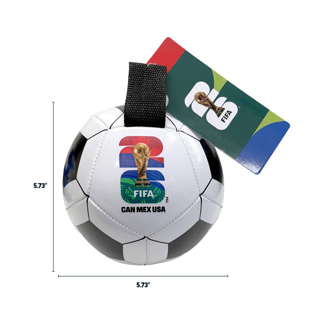 Little Earth Productions - 2026 FIFA World Cup Soccer Ball Pet Toy