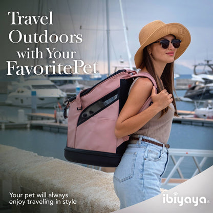 Ibiyaya - Ultralight Pro Pet Backpack Carrier Airline-Approved InCabin