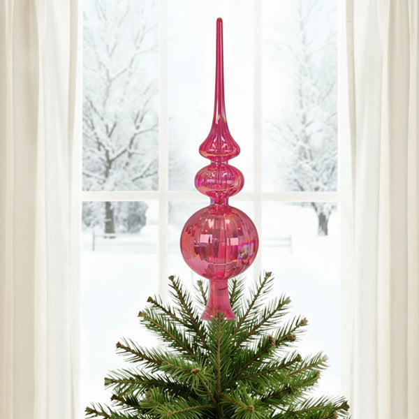Retro Winter Blush Tree Top