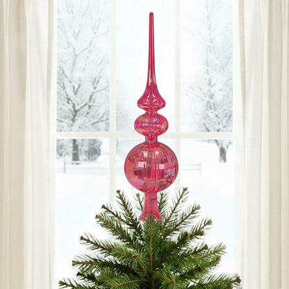 Retro Winter Blush Tree Top
