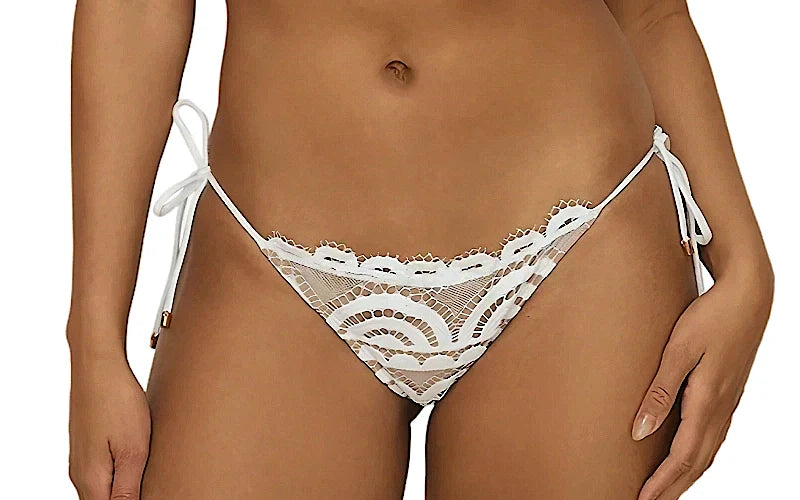 Lace Tri-Lace Tie Bikini