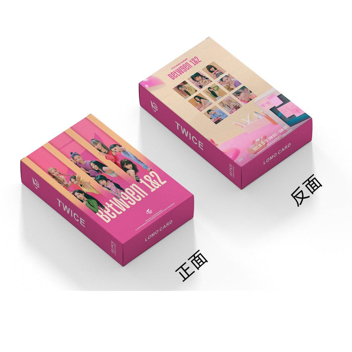55pcs/set TWICE Between 1&2 Photocards Lomo Cards Set (Fan Goods)