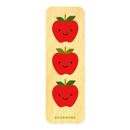 Apples Bookmark Thank You Card