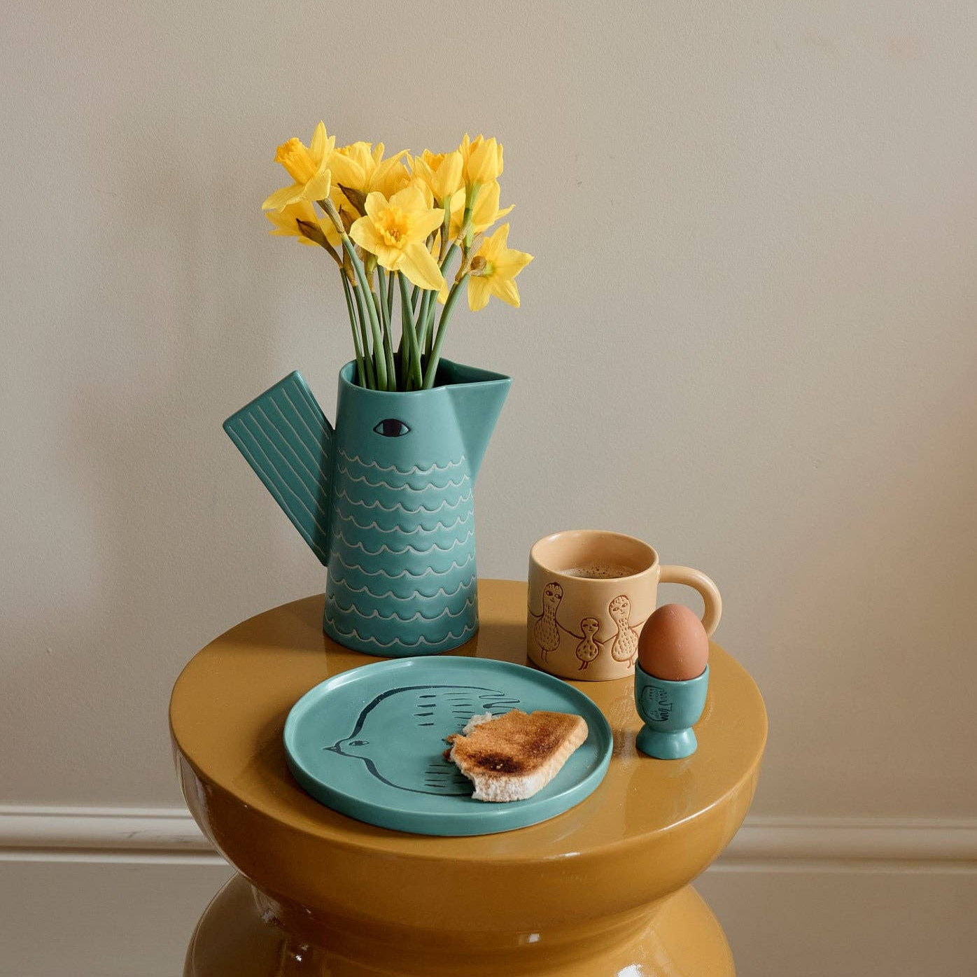 Bluebird Egg Cup