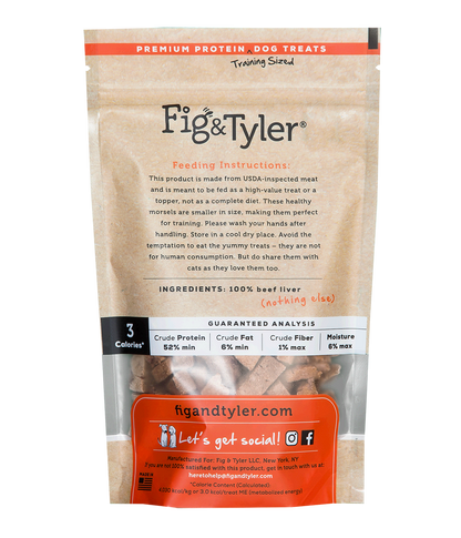 Fig & Tyler - Freeze-Dried Beef Liver Morsels