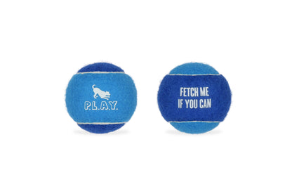 P.L.A.Y. Pet Lifestyle and You - Dog Tennis Ball - 4 Pack