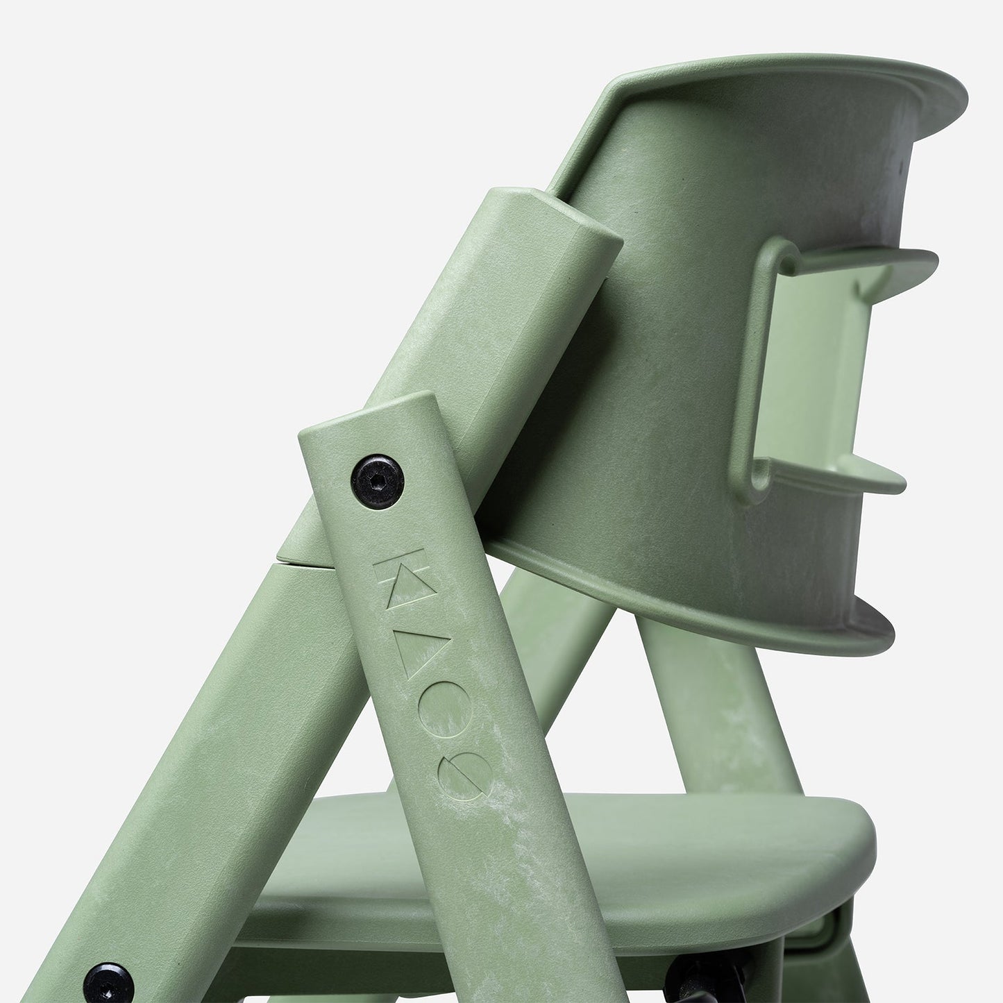 KAOS Klapp Recycled High Chair - Mineral Green