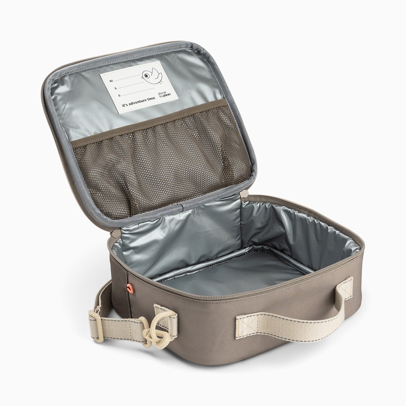 Done by Deer Insulated Lunch Bag 4l - Tiny Trails Sand