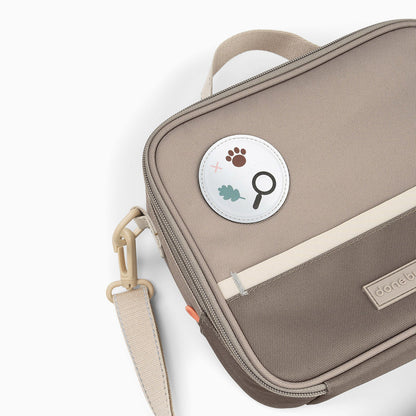 Done by Deer Insulated Lunch Bag 4l - Tiny Trails Sand