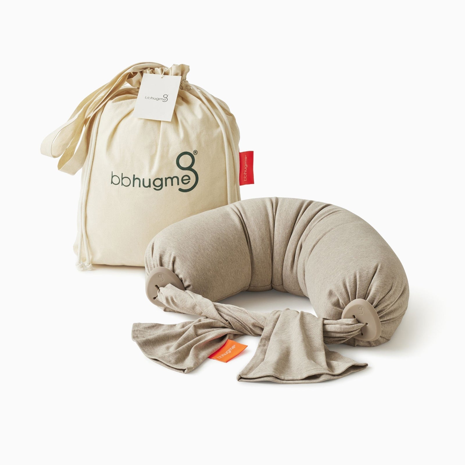 bbhugme Nursing Pillow - Seashell Beige