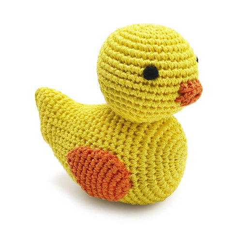 Dogo Pet Duck Crochet Toy