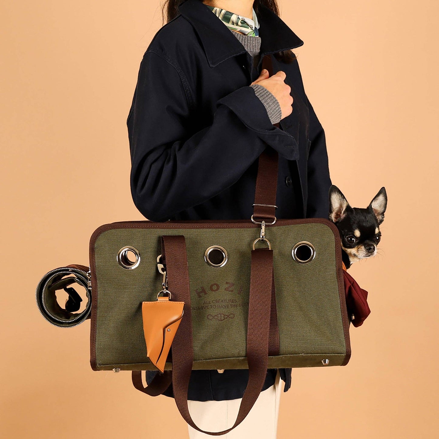 Hozi - Hozi Canvas Carrier - Khaki