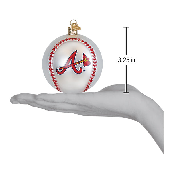 Braves Baseball Ornament