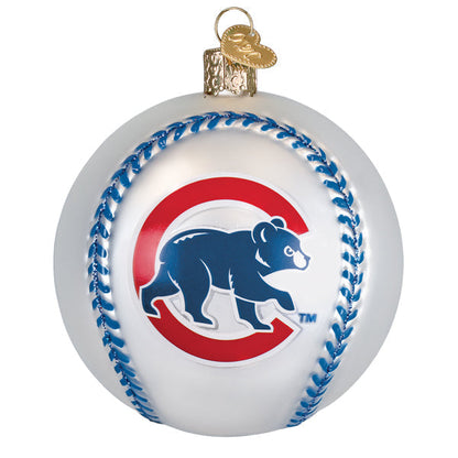 Cubs Baseball Ornament
