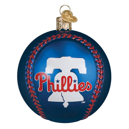 Phillies Baseball Ornament