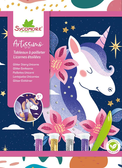 Artissimo -S Glitter Boards - Unicorns