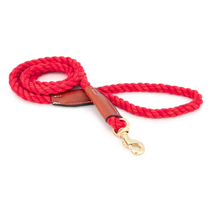 Auburn Leathercrafters - Cotton Rope Leash - Snap