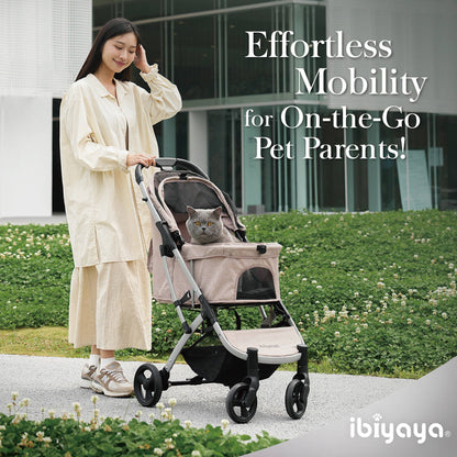 Ibiyaya - Evolution Speedy Fold Pet Buggy Foldable Cat Rabbit Dog Pram