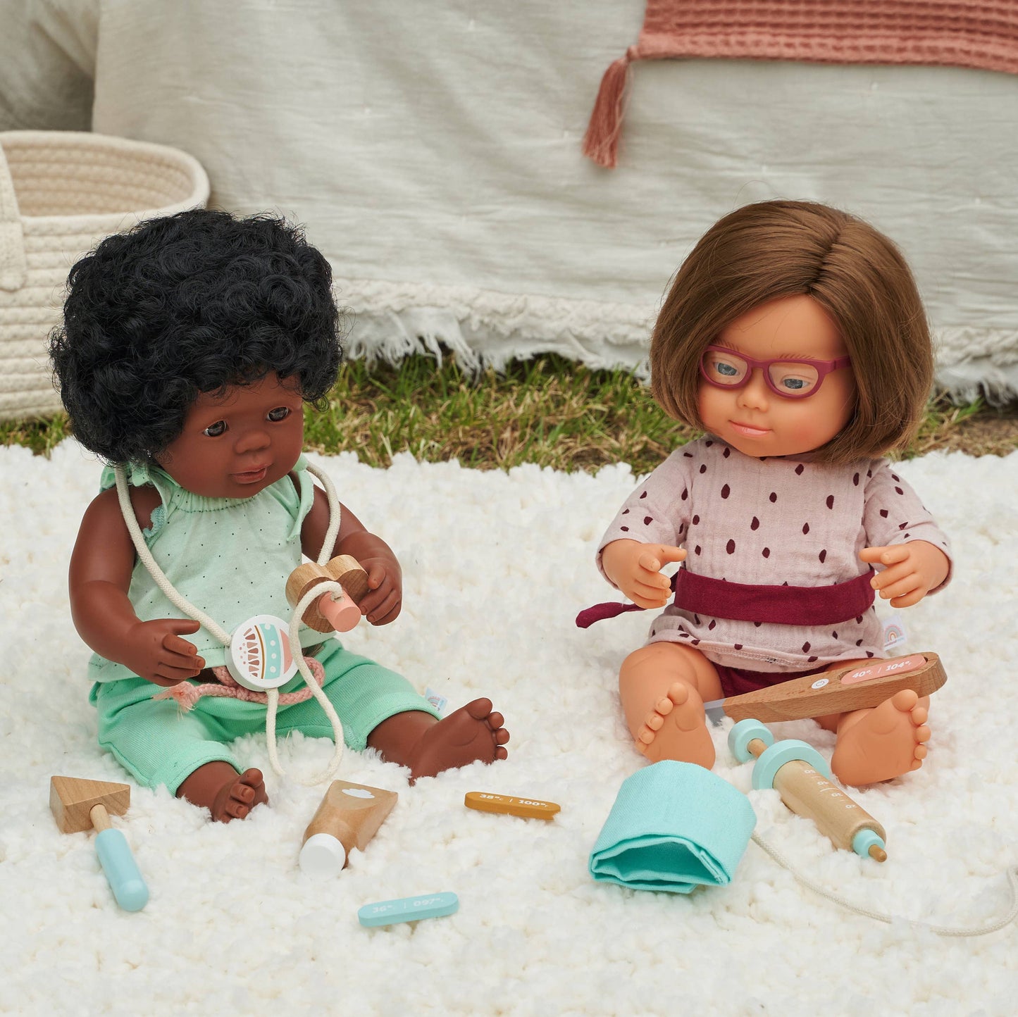 Baby Doll African American Girl 15" inch