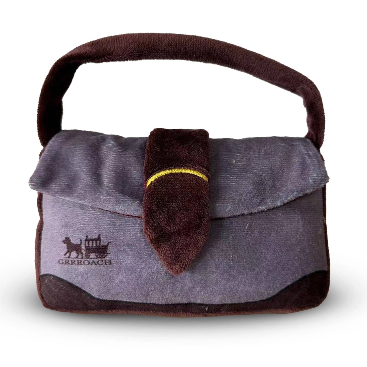 Chomp Haus - Grrroach Handbag – Plush Squeaky Designer Dog Toy