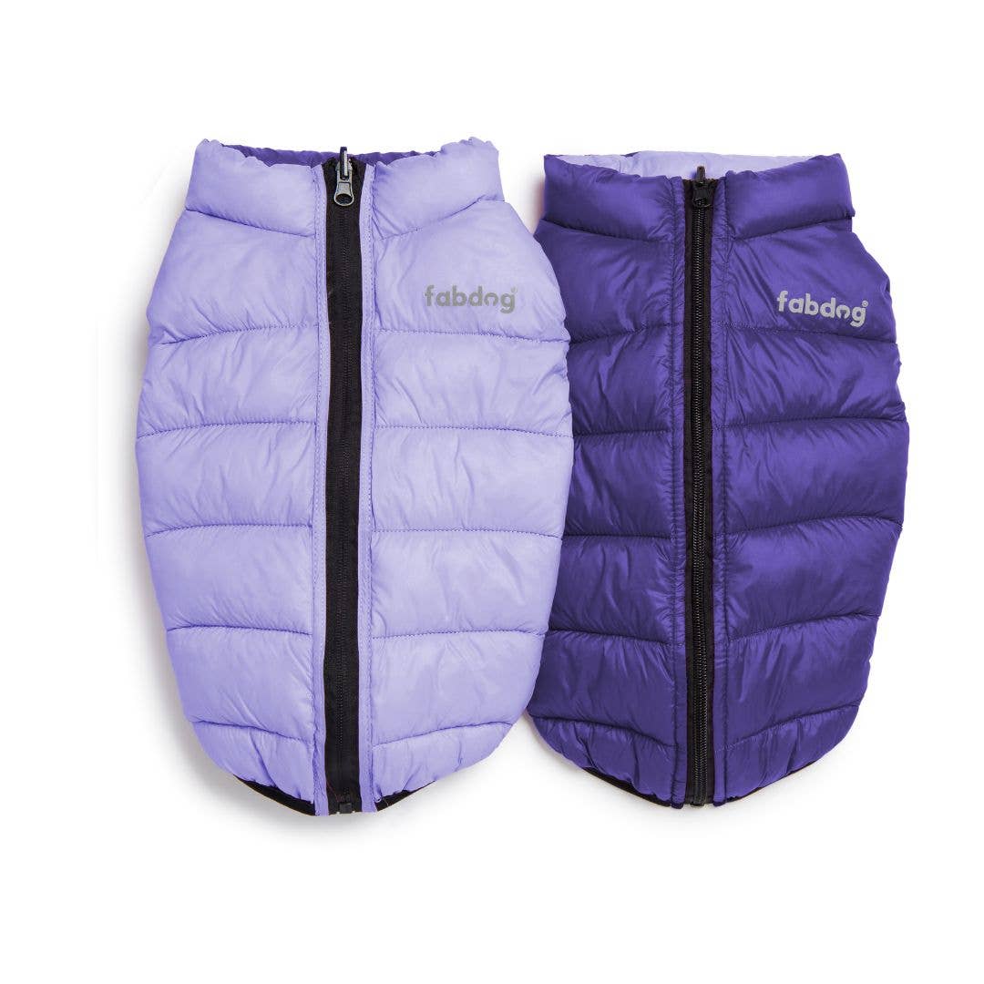 fabdog - Pack N' Go Reversible Puffer Lilac/Grape
