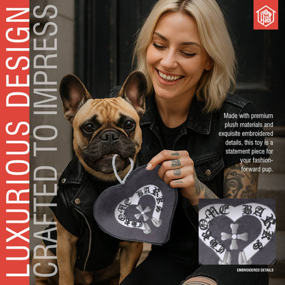 Chomp Haus - Chrome Barks – Plush Squeaky Designer Dog Toy