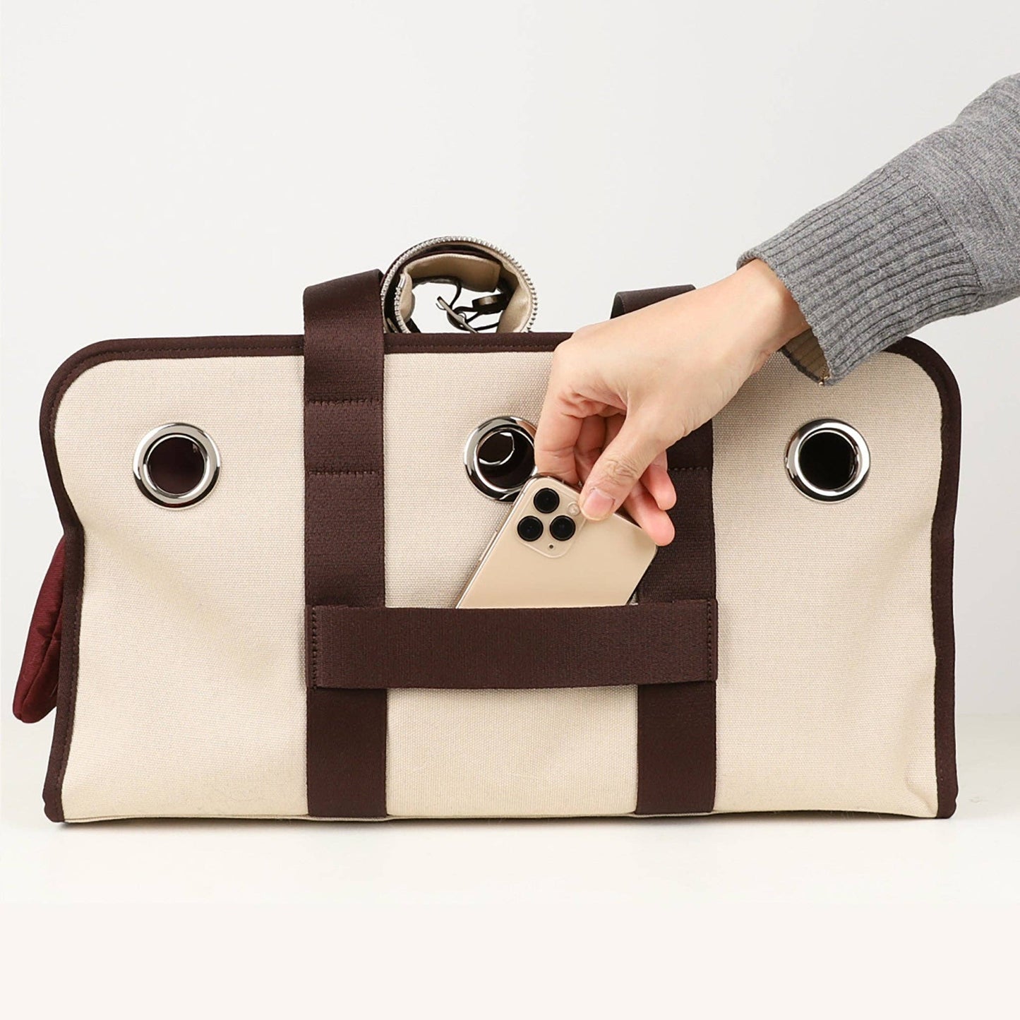 Hozi - Hozi Canvas Carrier - Beige