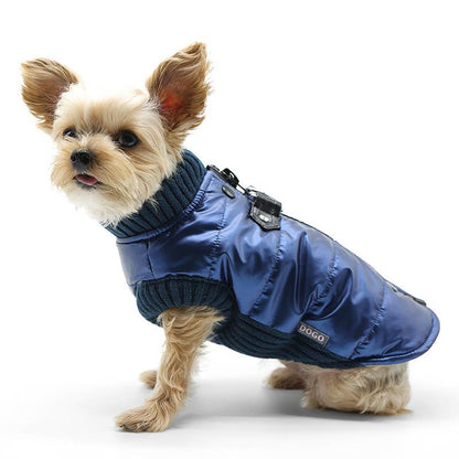 Dogo Pet - Runner Coat Metallic Blue