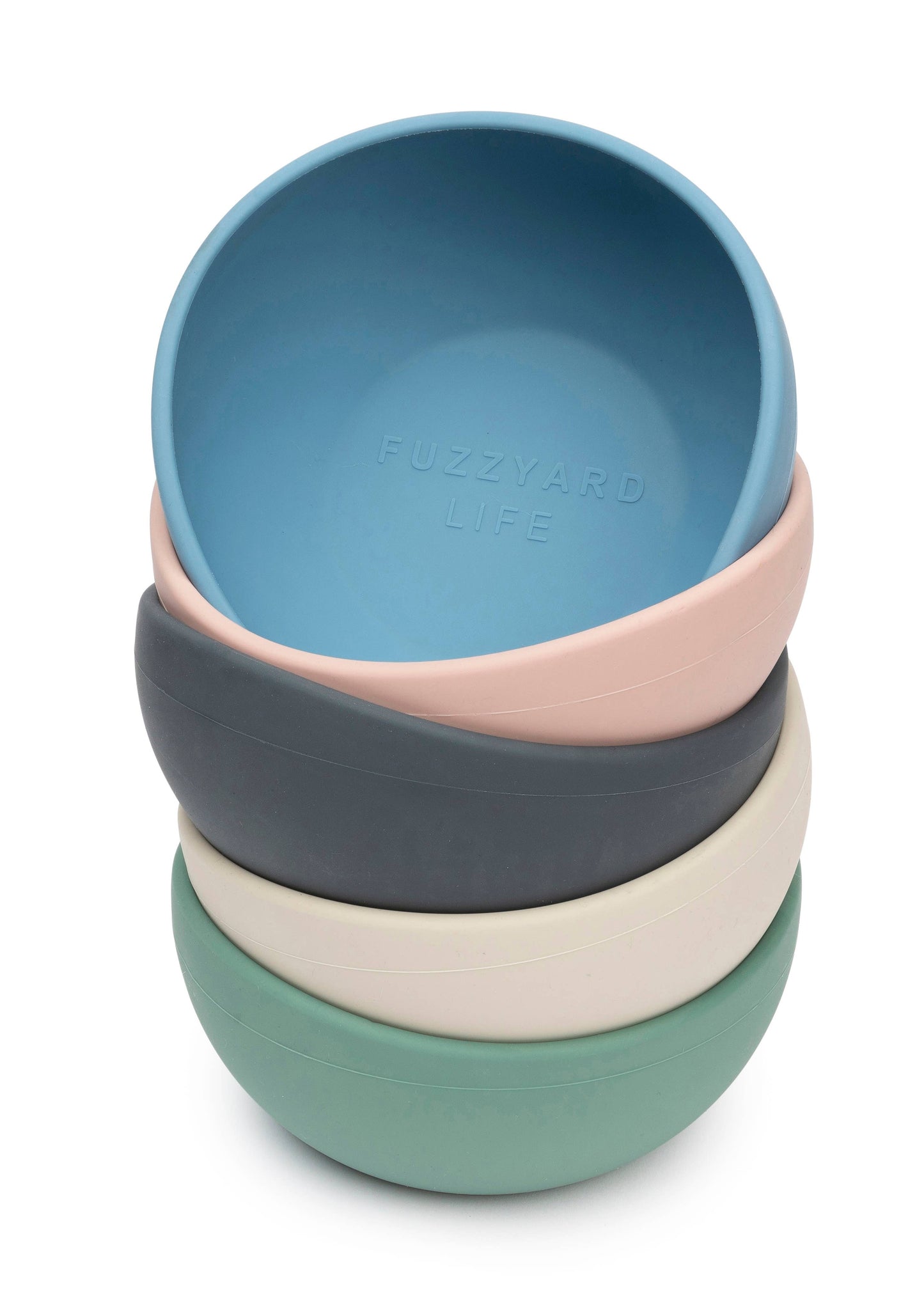FuzzYard Life Silicone Bowl - Sandstone M