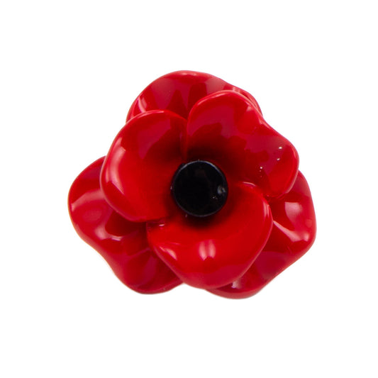 Alexander Thurlow Poppy Lapel Pin Badge