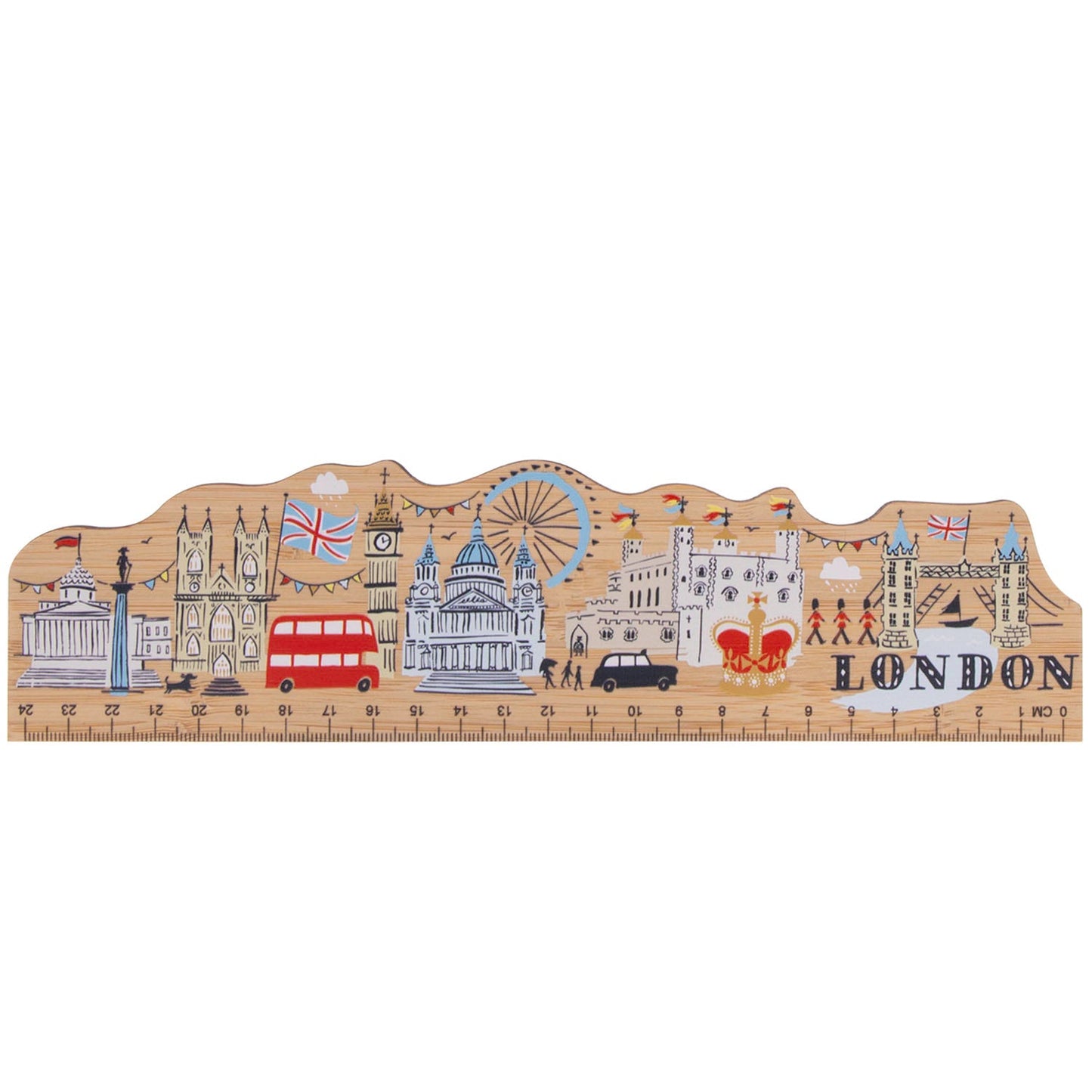 Alice Tait London Bamboo Ruler