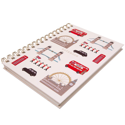Apple & Clover London Spiral Notebook