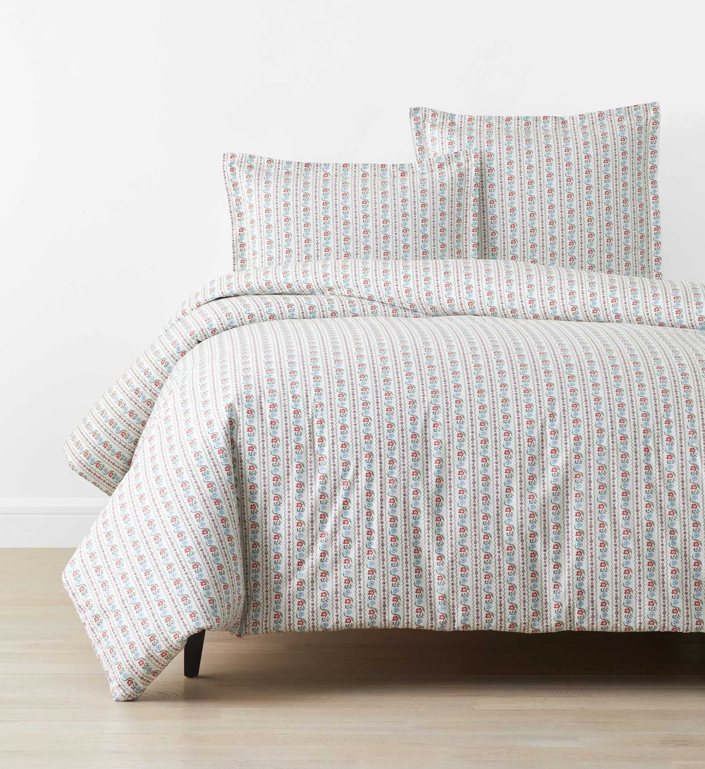 Percale Duvet Cover - Delphine