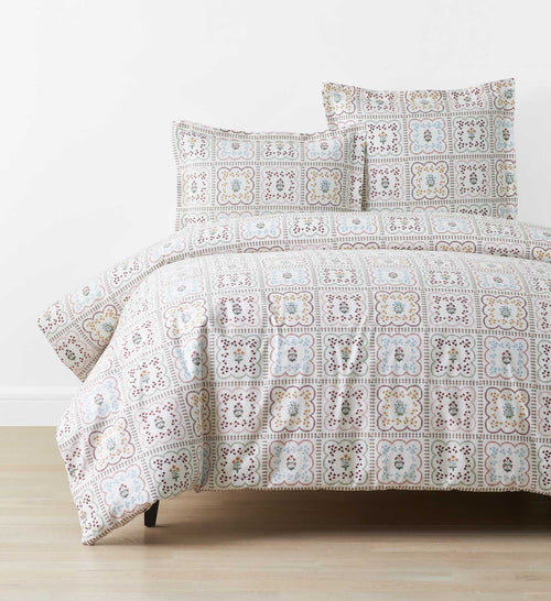 Percale Duvet Cover - Lottie