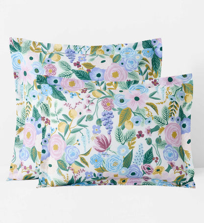 Percale Sham - Garden Party Lilac