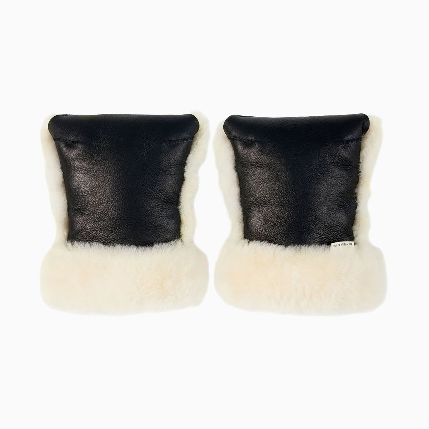 BINIBAMBA Coated Sheepskin Buggy Mittens