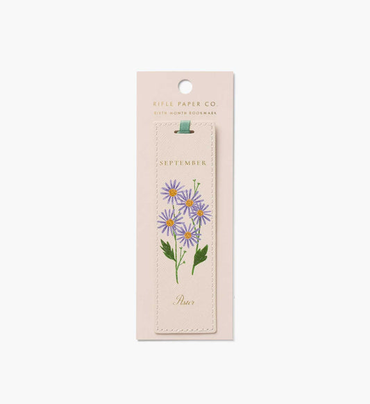 Birth Month Bookmark - September