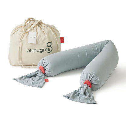 bbhugme Pregnancy Pillow - Eucalyptus & Coral
