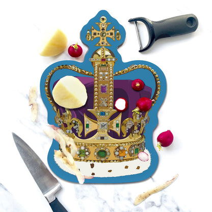 Bean & Bemble London City Crown Shaped Cheeseboard