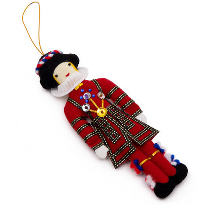 Beefeater Guard Stitched Christmas Decoration