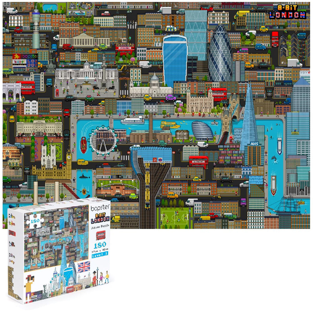 Bopster 8-Bit London 180pc Puzzle