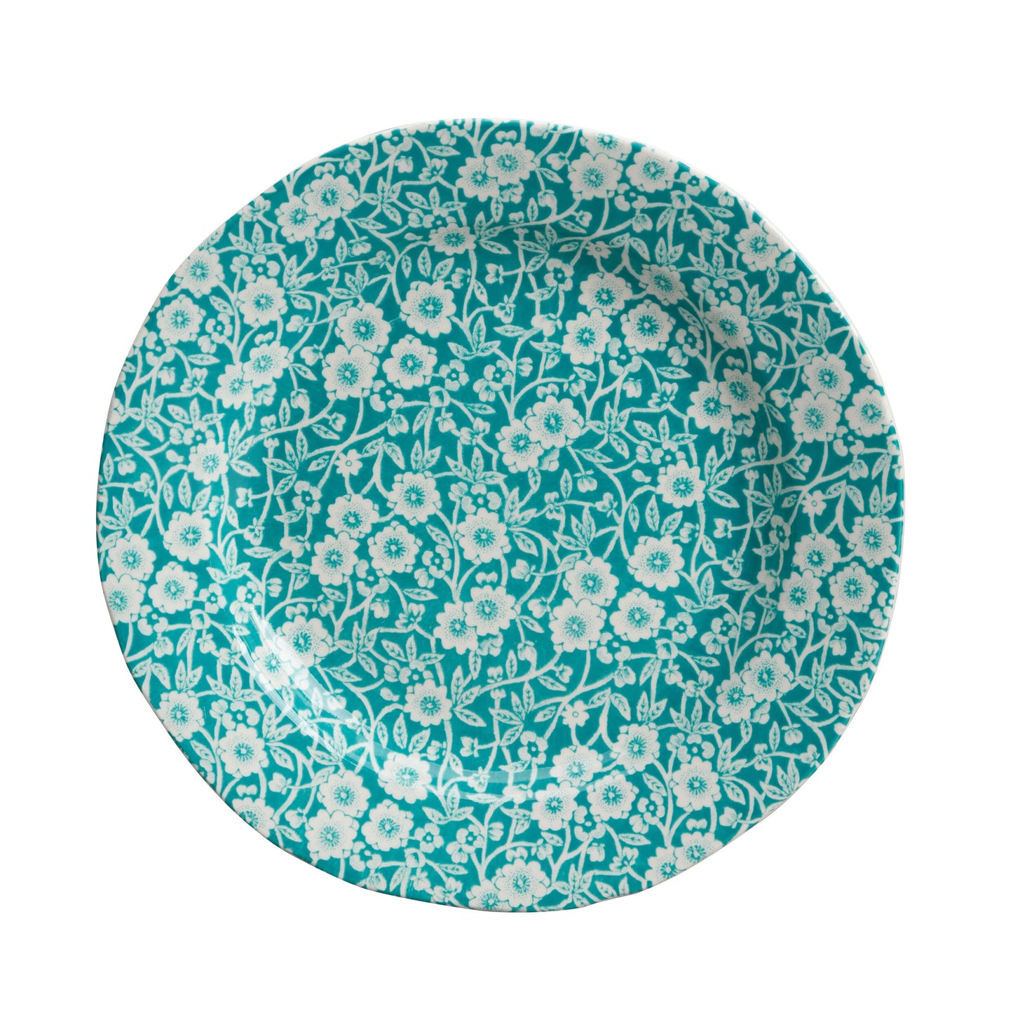 Burleigh Teal Plate 21.5cm