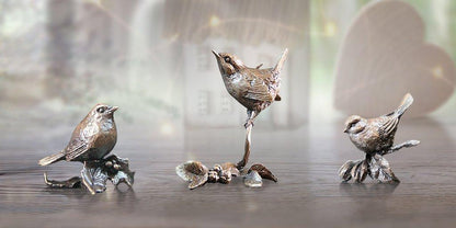 Butler & Peach Garden Birds Trio