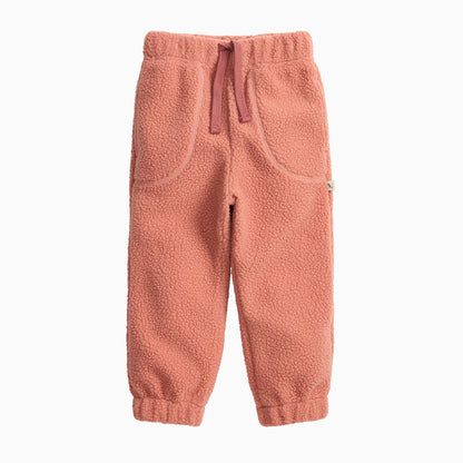 KIDLY by MORI Colourblock Sherpa Zip Through & Jogger Outfit